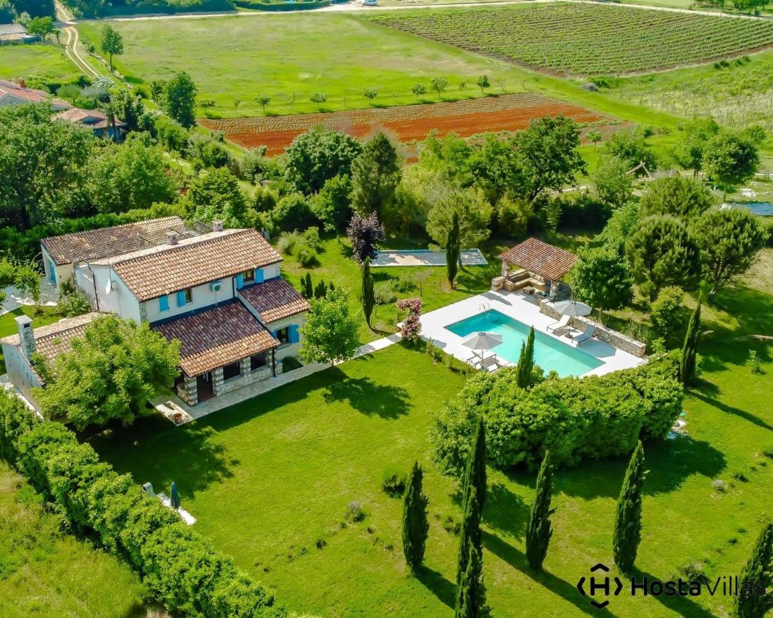 Villa Cypress in beautiful Istria Babici Esterno foto